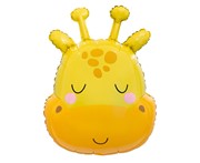 Balon foliowy Żyrafa, 53 x 40 cm (głowa) 5902973184143 Balony Bielany Hobby Art