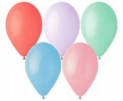 Balony pastelowe Gemar kolorowe 100 sztuk 8021886929270 Balony Bielany Hobby Art
