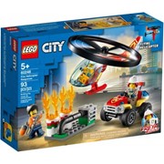 Klocki LEGO City 60248 Helikopter strażacki leci na ratunek 5702016617825 Balony Bielany Hobby Art