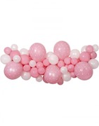 GIRLANDA BALONOWA DIY NA BABY SHOWER BABY PINK, 65 SZT8021886031355 Balony Bielany Hobby Art