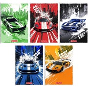 Zeszyt A5 Crazy Fast Car dwie linie 16 kartek 5904017442134