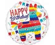 Balon foliowy Pinata Happy Birthday 026635379854 Balony Bielany Hobby Art