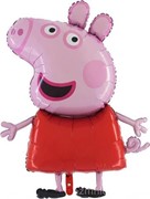 Balon foliowy PEPPA PIG ok 100 cm  z helem Warszawa Balony Bielany Hobby Art