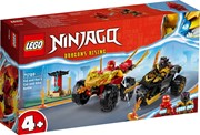 LEGO Ninjago Kai i Ras w pojedynku samochód-motocykl 71789  5702017413044 Balony Bielany Hobby Art