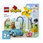 LEGO DUPLO Town - Turbina wiatrowa i samochód elektryczny 10985 5702017416991