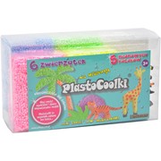 PLASTOCOOLKI NEONOWE KOLORY 5 SZT. + ZWIERZĄTKA 5902020351764 Hobby Art Warszawa