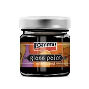 PENTART FARBA DO SZKŁA 30 ml CZARNY 5997412790610