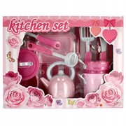 Zestaw naczyń kuchennych Mega Creative 404573 różowe 5908275100010 hobby art