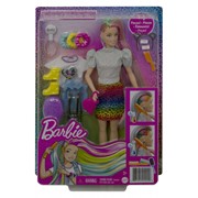 Barbie - Lalka Fryzura Kolorowa panterka GRN81 887961909029 balony bemowo hobby art