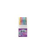 Długopisy żelowe z brokatem Colorino 6 kolorów 1mm dla dzieci 5907620180912 Hobby Art Warszawa