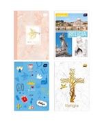 Zeszyt do RELIGII przedmiotowy A5 60k w kratkę INTERDRUK MIX WZORÓW 5902277175052